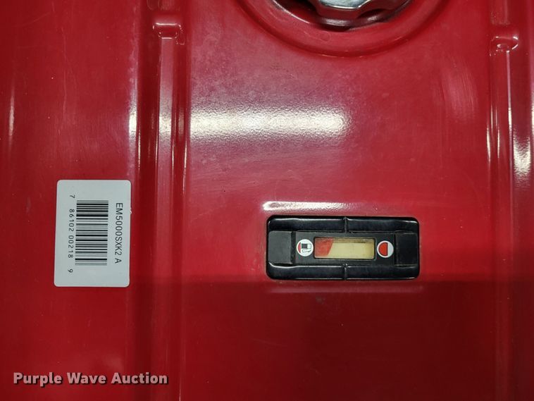 image for item LR9204 Honda EM 5000SX  generator