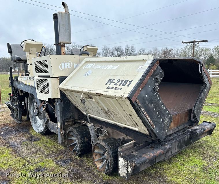 image for item LR9578 Ingersoll Rand PF-2181 Blaw-Knox  paver
