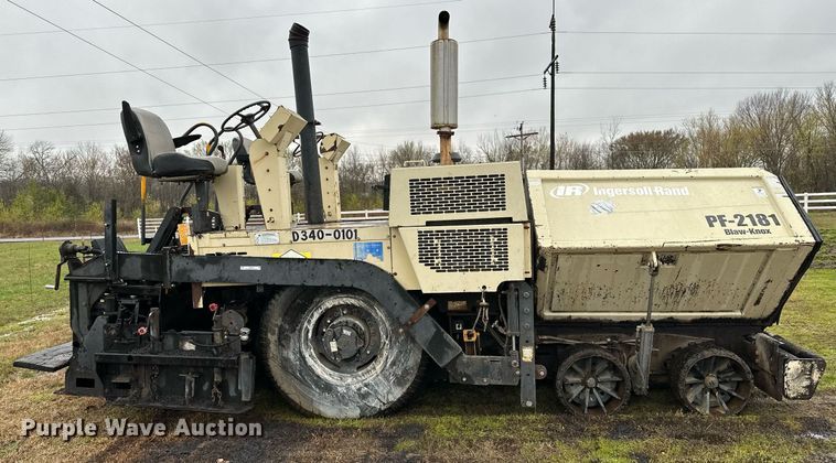 image for item LR9578 Ingersoll Rand PF-2181 Blaw-Knox  paver