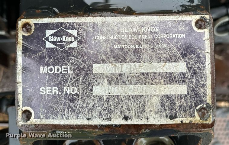 image for item LR9578 Ingersoll Rand PF-2181 Blaw-Knox  paver