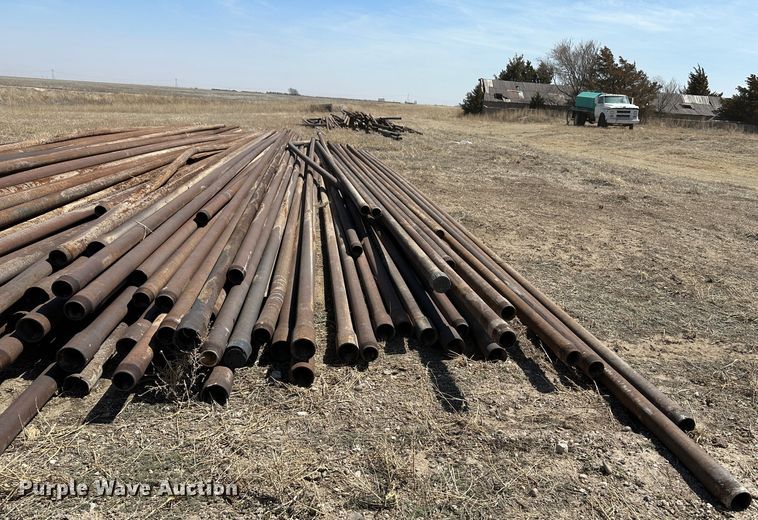 image for item LT9291 Approximately 150 joints of 2 3/8" oilfield pipe