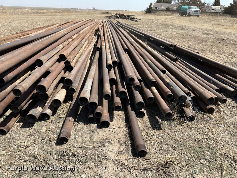 image for item LT9291 Approximately 150 joints of 2 3/8" oilfield pipe