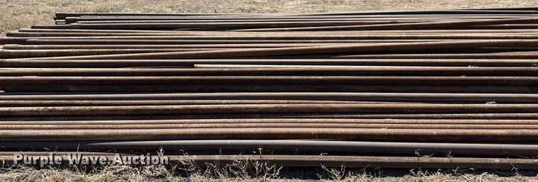 image for item LT9291 Approximately 150 joints of 2 3/8" oilfield pipe