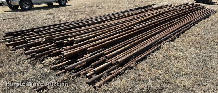 image for item LT9291 Approximately 150 joints of 2 3/8" oilfield pipe