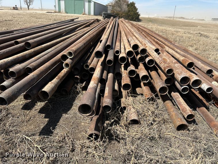 image for item LT9291 Approximately 150 joints of 2 3/8" oilfield pipe