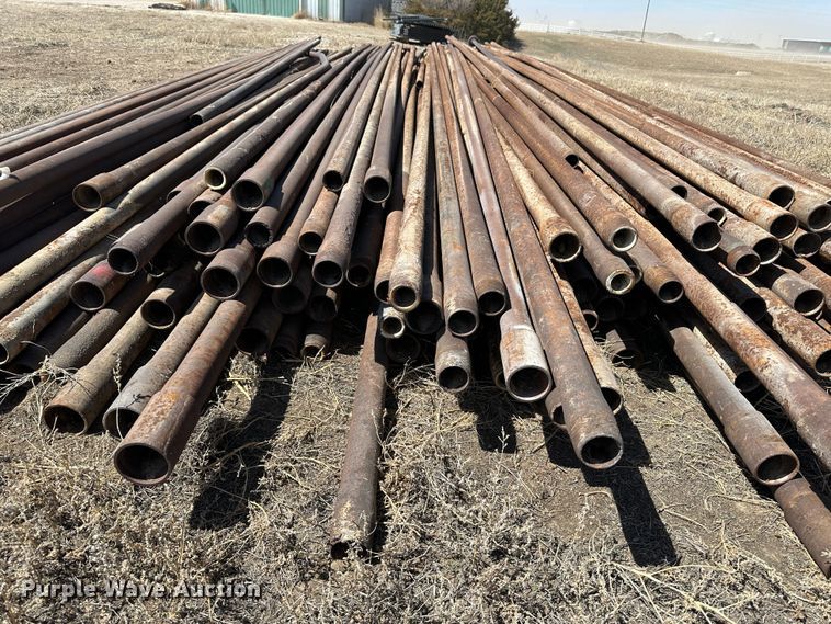 image for item LT9291 Approximately 150 joints of 2 3/8" oilfield pipe