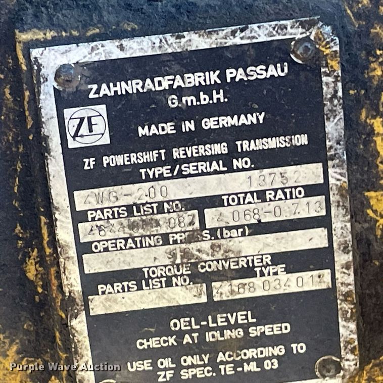 image for item LT9600 1996 John Deere 644G  wheel loader