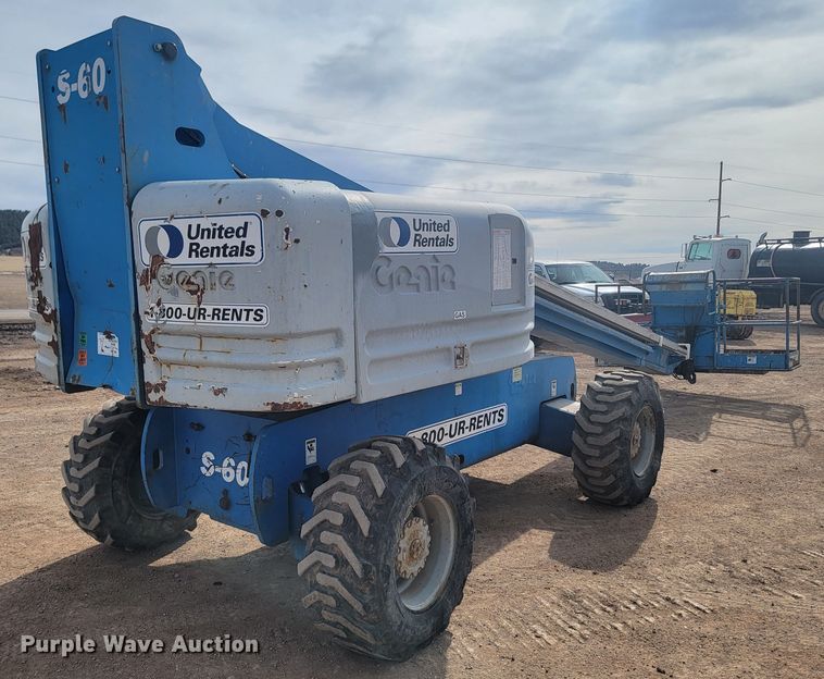 image for item LV9341 Genie S-60  boom lift