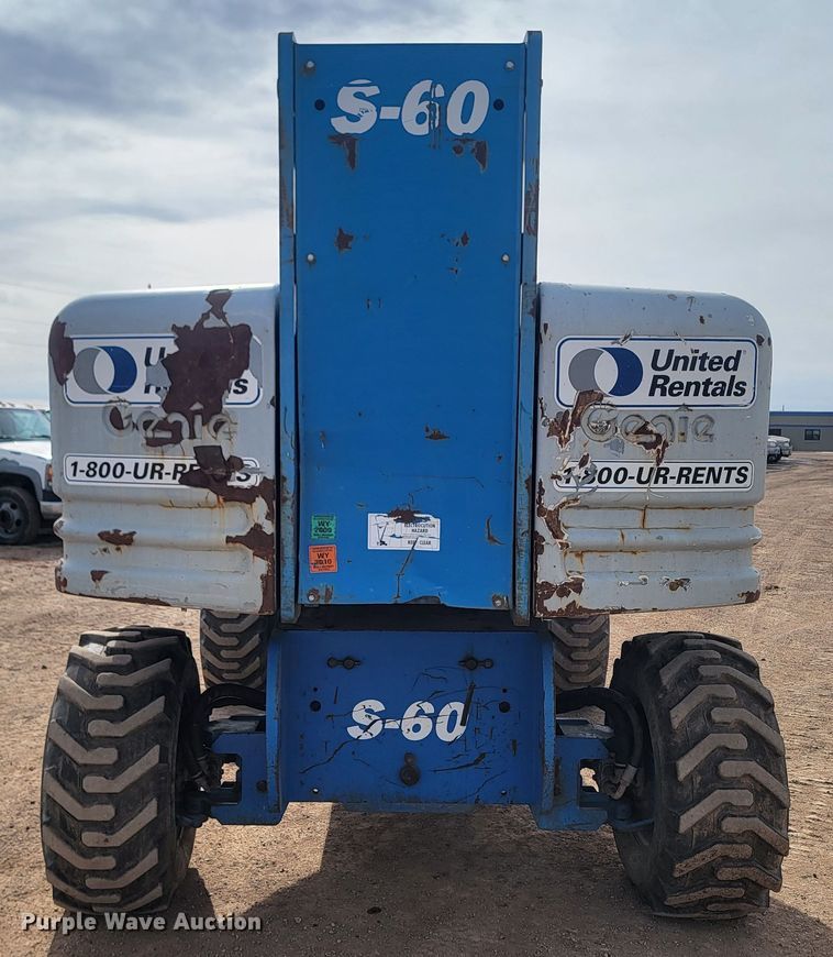 image for item LV9341 Genie S-60  boom lift