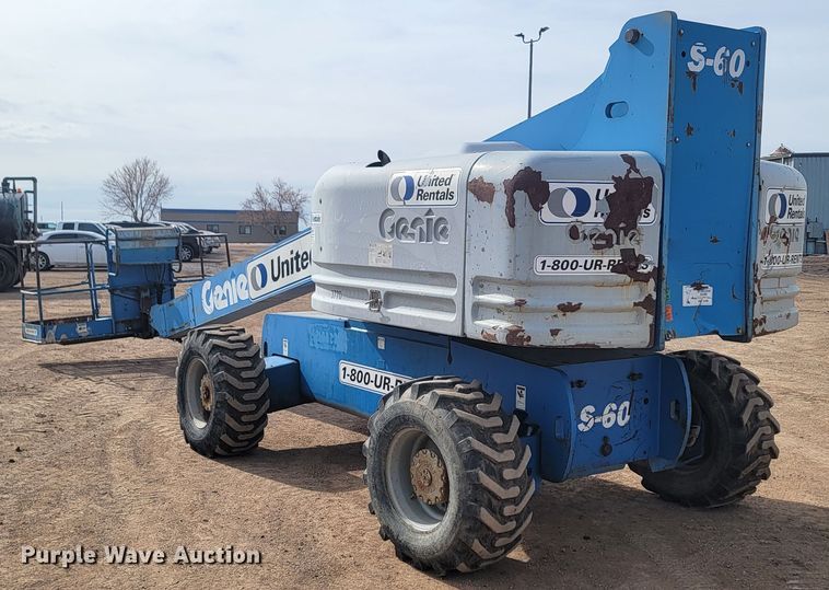 image for item LV9341 Genie S-60  boom lift