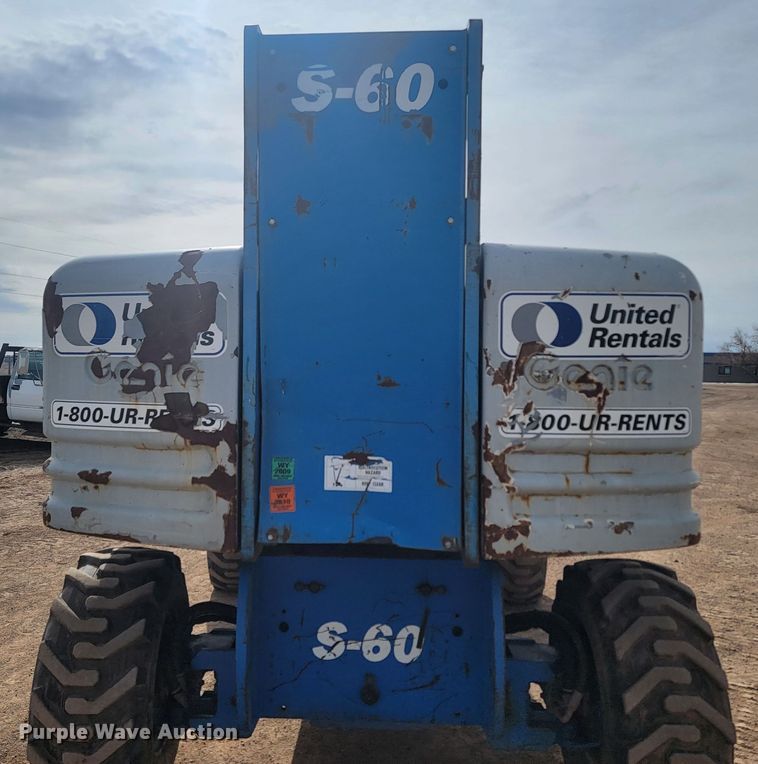 image for item LV9341 Genie S-60  boom lift