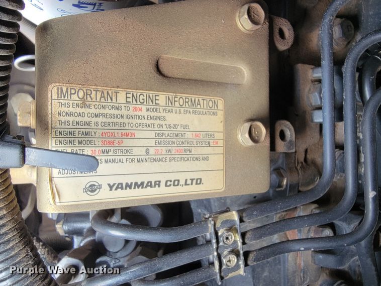 image for item LV9348 Komatsu PC35MR-2  mini excavator