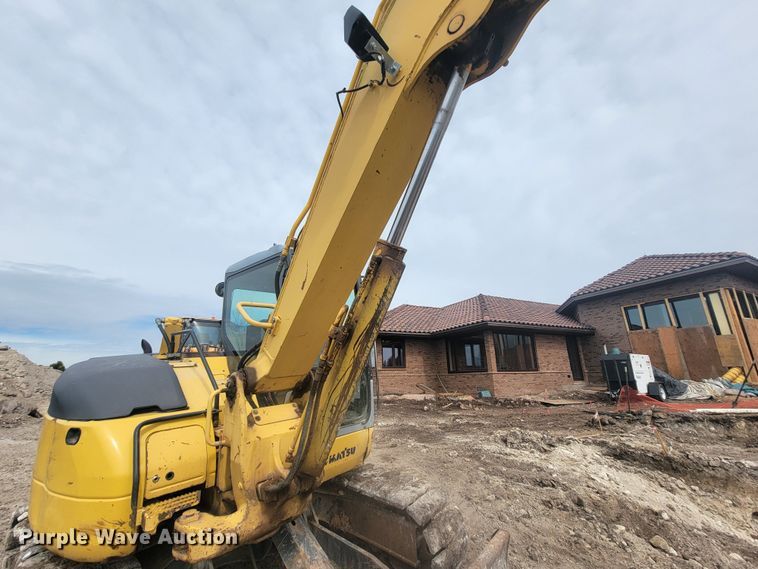 image for item LV9349 Komatsu PC78MR-6  mini excavator