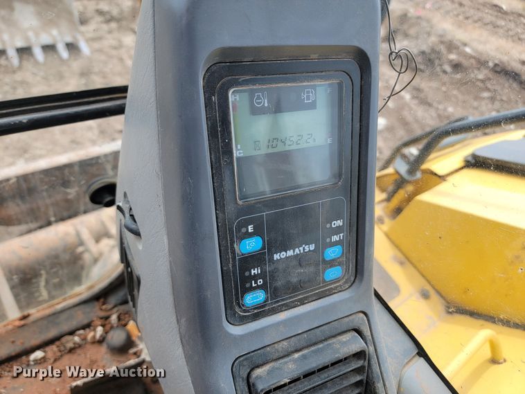 image for item LV9349 Komatsu PC78MR-6  mini excavator