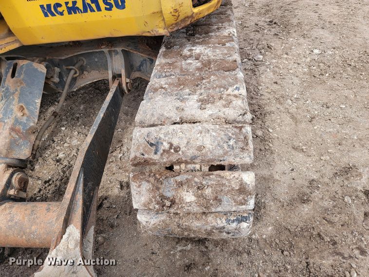 image for item LV9349 Komatsu PC78MR-6  mini excavator