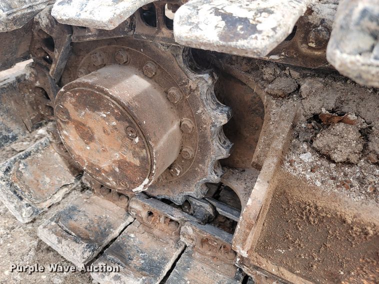 image for item LV9349 Komatsu PC78MR-6  mini excavator