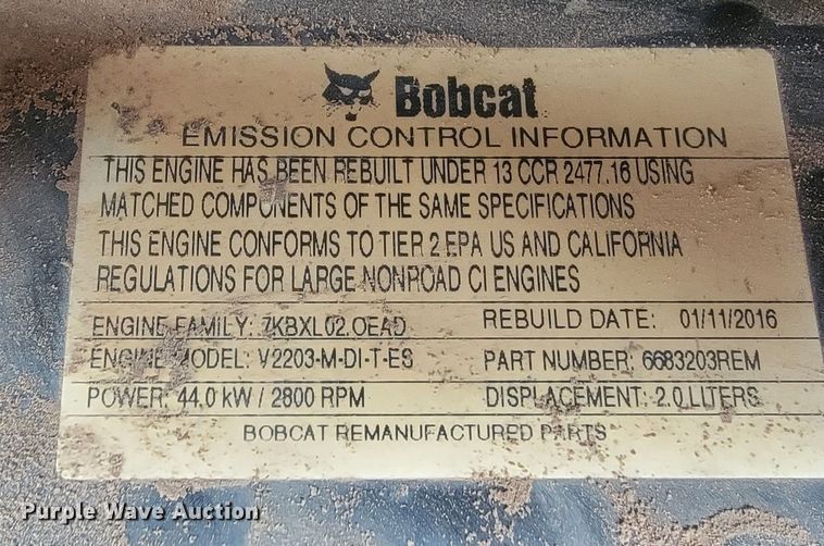 image for item LV9387 2005 Bobcat S185  skid steer loader