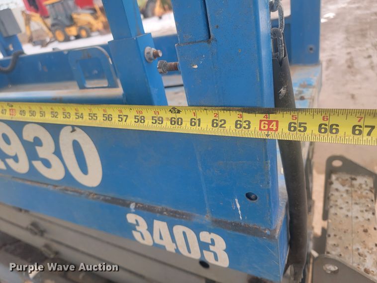 image for item LV9388 Genie GS-1930  scissor lift