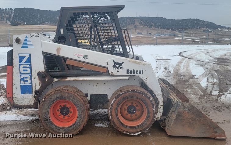 image for item LV9389 1996 Bobcat 763  skid steer loader