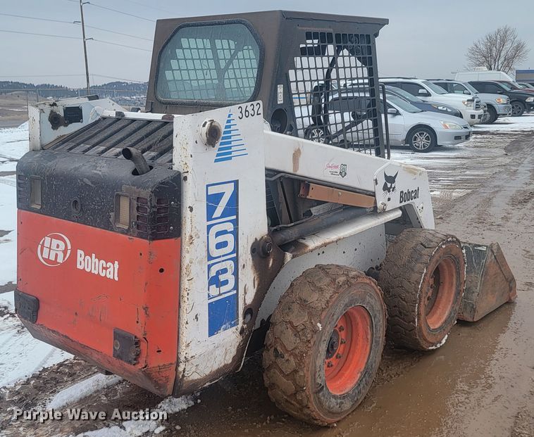 image for item LV9389 1996 Bobcat 763  skid steer loader