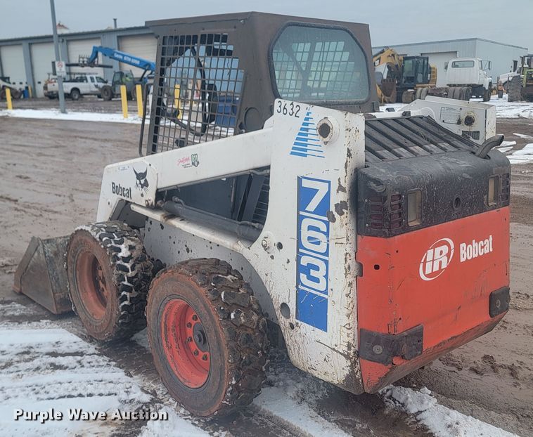 image for item LV9389 1996 Bobcat 763  skid steer loader