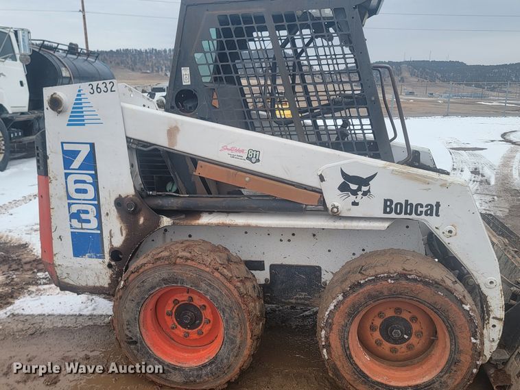 image for item LV9389 1996 Bobcat 763  skid steer loader