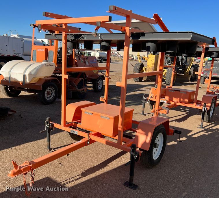 image for item LW9276 2008 K&K Systems  arrow board trailer