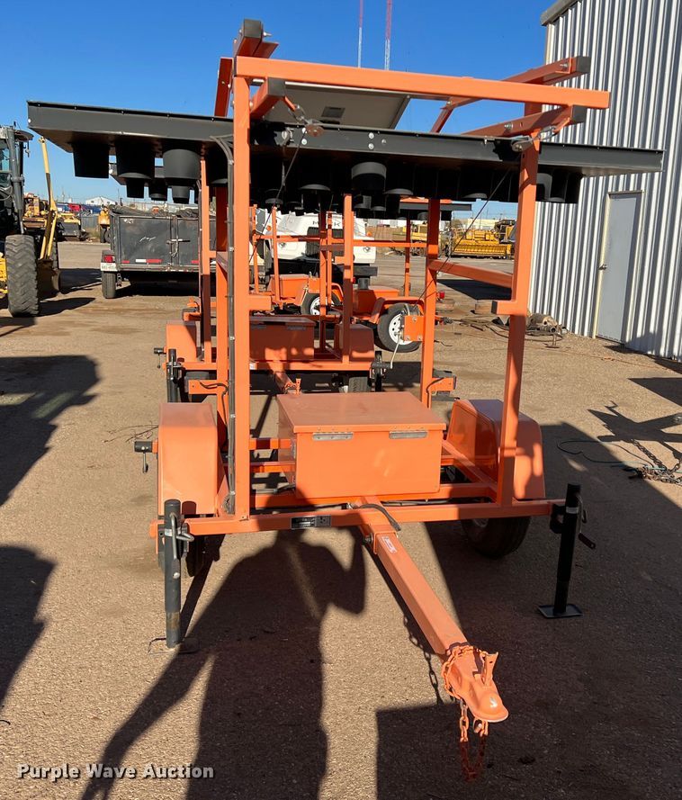 image for item LW9276 2008 K&K Systems  arrow board trailer