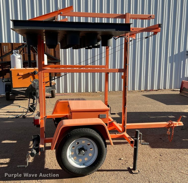 image for item LW9276 2008 K&K Systems  arrow board trailer