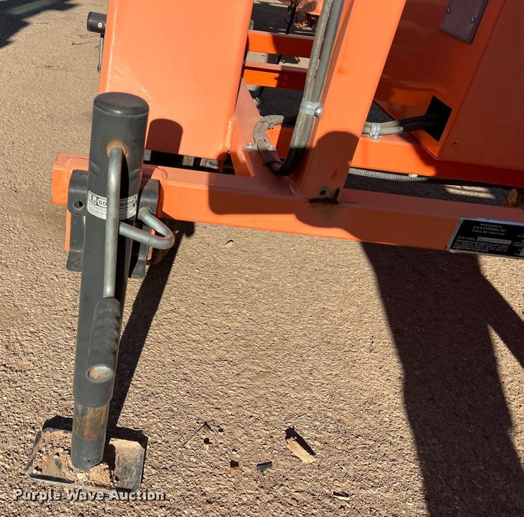 image for item LW9276 2008 K&K Systems  arrow board trailer