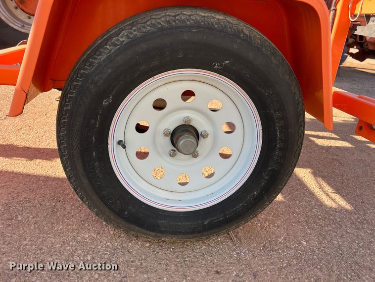 image for item LW9276 2008 K&K Systems  arrow board trailer