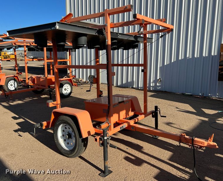 image for item LW9277 2008 K&K Systems  arrow board trailer