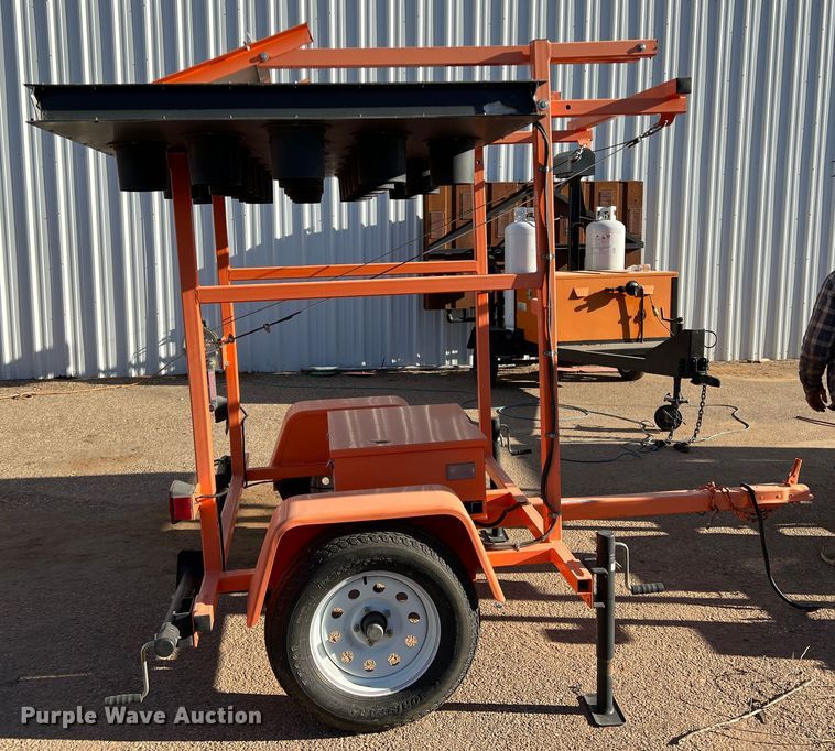 image for item LW9277 2008 K&K Systems  arrow board trailer