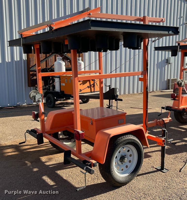 image for item LW9277 2008 K&K Systems  arrow board trailer