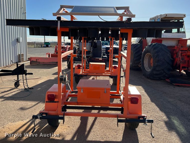 image for item LW9277 2008 K&K Systems  arrow board trailer