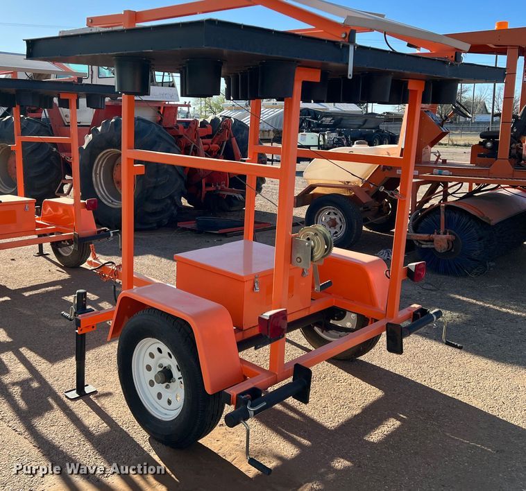 image for item LW9277 2008 K&K Systems  arrow board trailer