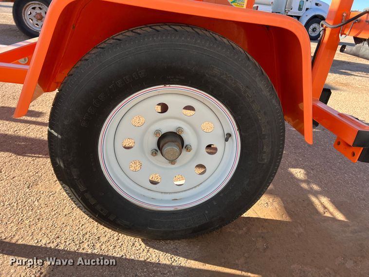 image for item LW9277 2008 K&K Systems  arrow board trailer