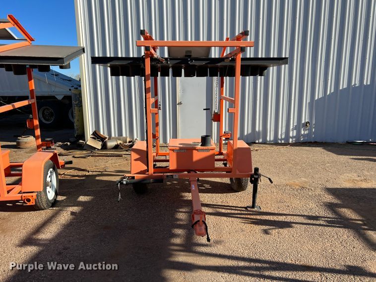 image for item LW9278 2008 K&K Systems  arrow board trailer