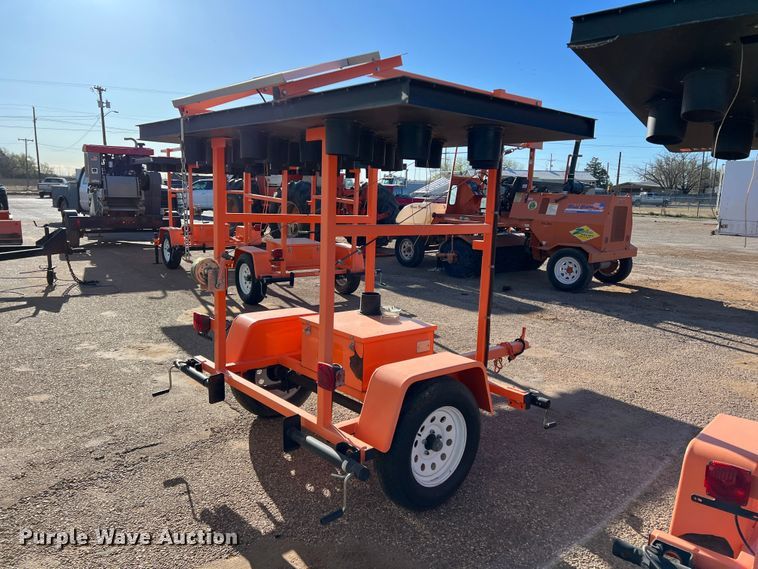 image for item LW9278 2008 K&K Systems  arrow board trailer