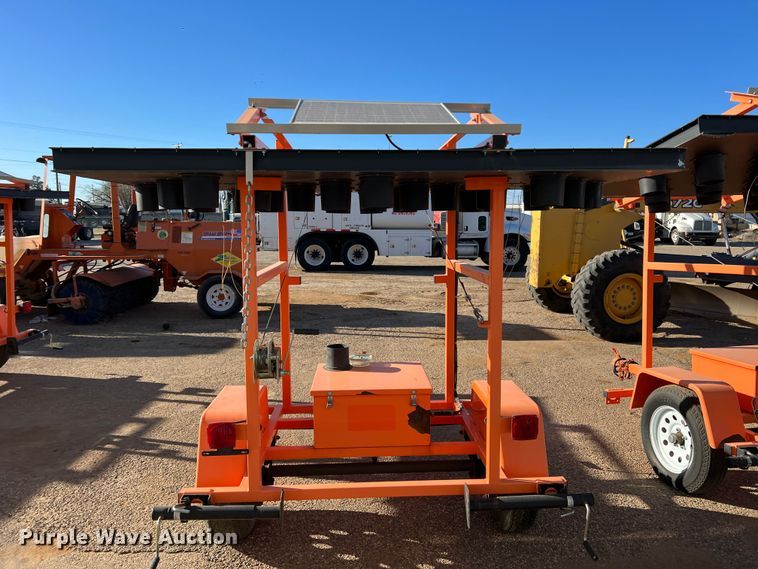 image for item LW9278 2008 K&K Systems  arrow board trailer