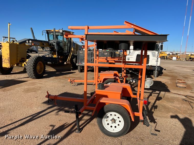 image for item LW9278 2008 K&K Systems  arrow board trailer