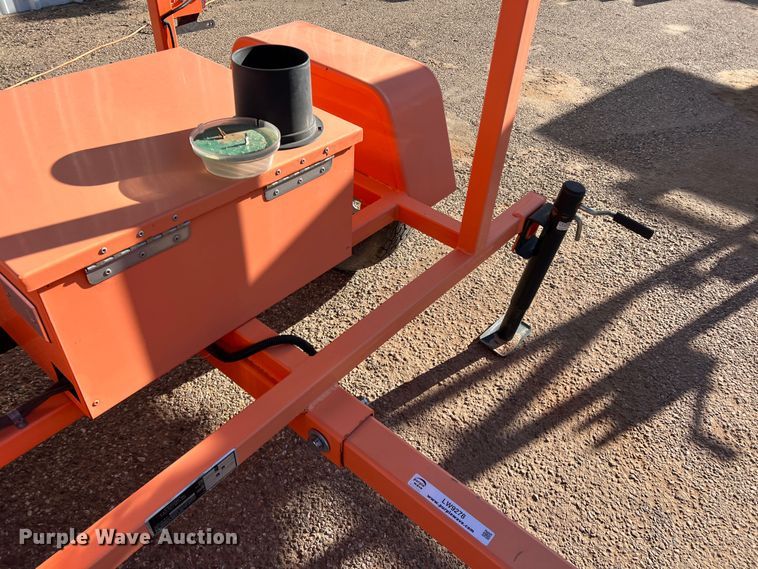 image for item LW9278 2008 K&K Systems  arrow board trailer