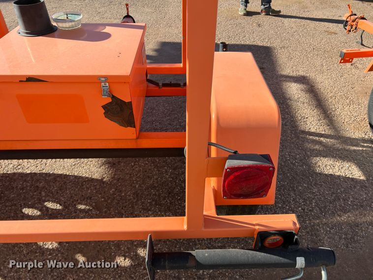 image for item LW9278 2008 K&K Systems  arrow board trailer