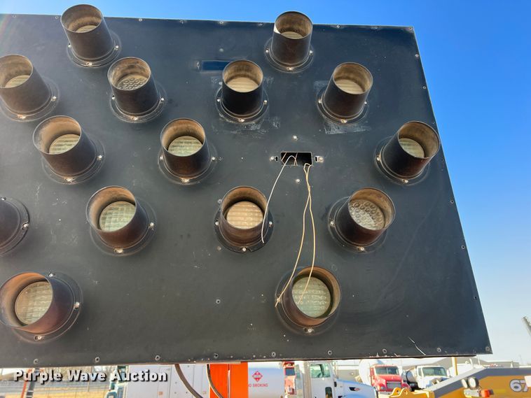 image for item LW9278 2008 K&K Systems  arrow board trailer