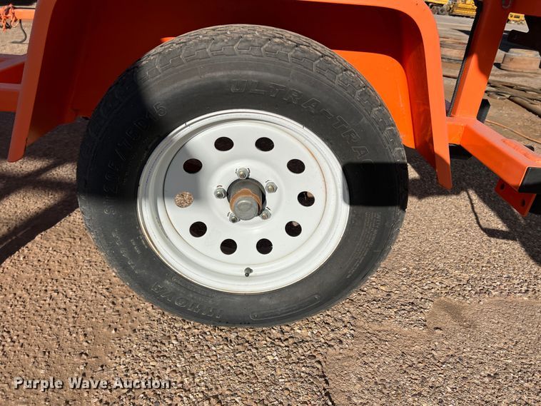 image for item LW9278 2008 K&K Systems  arrow board trailer