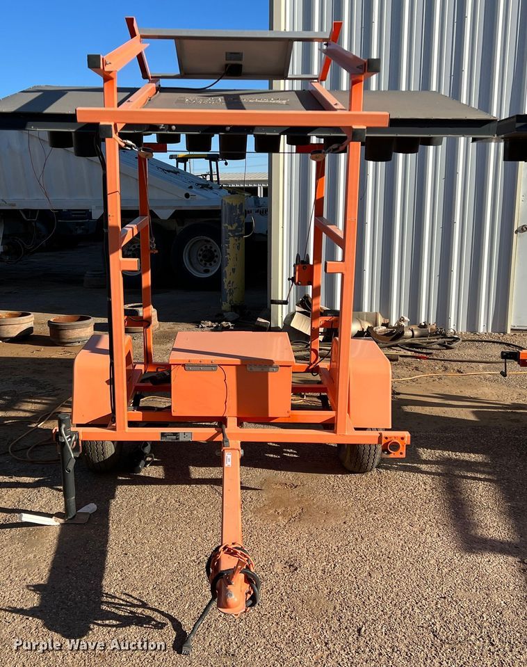 image for item LW9279 2008 K&K Systems  arrow board trailer