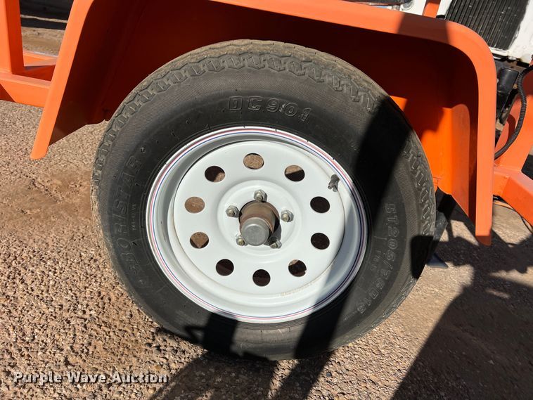 image for item LW9279 2008 K&K Systems  arrow board trailer