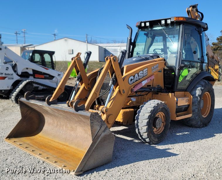 image for item MB9853 2015 Case 580 Super N  backhoe