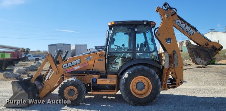 image for item MB9853 2015 Case 580 Super N  backhoe