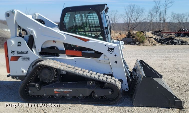 image for item MB9859 2022 Bobcat T870  tracked skid steer loader